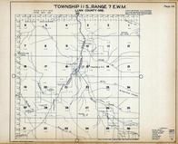 Page 064 - Township 11 S., Range 7 E., Santiam River, Minto Creek, Bingham Ridge, Marion Creek, Puzzle, Parkett, Bugaboo, Linn County 1930